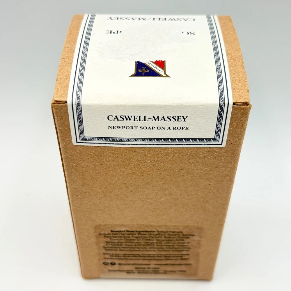 Caswell-Massey Heritage Newport Soap-On-A-Rope 8oz USA New Open Box